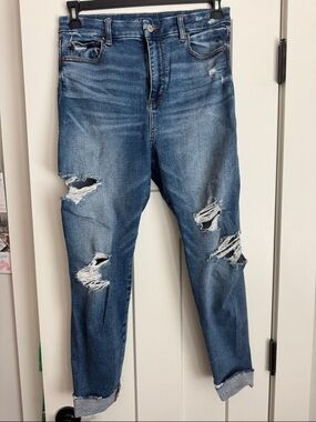 Curvy Super Hi-Rise Ripped Jegging